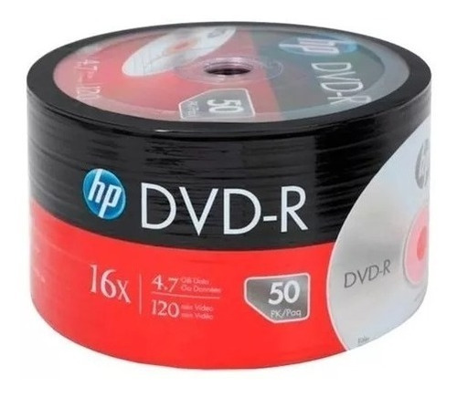 Dvd Hp -r Bulk 50 Unidades Estampado – TECHNOLOGY & BITS