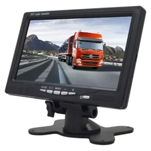 Monitor Pantalla LCD de 7″ para Auto 12V y Hogar – con Conexión RCA