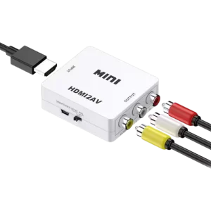 Conversor HDMI a RCA - Resolución Full HD 1080p
