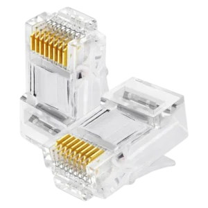 Conector RJ45 Categoría 6 - Pack de 20 Unidades para Cable de Red