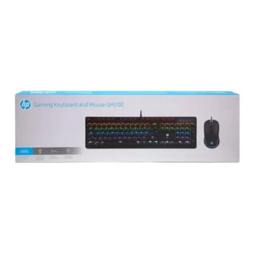 Teclado  Y Mouse Gamer Hp gm200