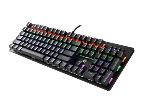 Teclado mecanico HP Gamer RGB Gk100 con letra Ñ - Imagen 2