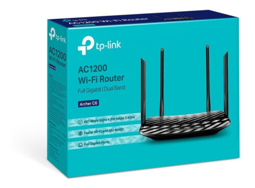 Router Tp-link Doble Banda Archer C6 4 Antenas