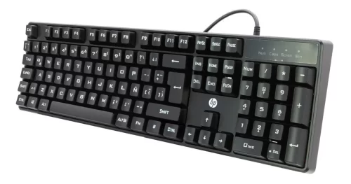 Teclado gamer membrana RGB 7 colores K300 en español con letra Ñ - Imagen 5