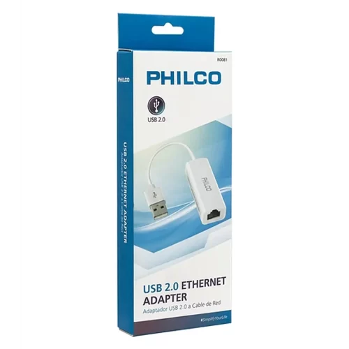 Adapador de red USB 2.0 Philco