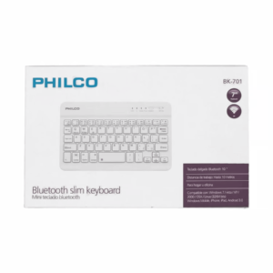 Mini teclado Bluetooth de 7 pulgadas Philco