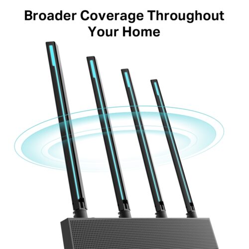 Router doble banda MU-MIMO 3 x 3 mimo C80 AC1900 - Imagen 3