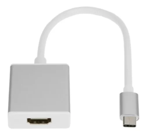 Adaptador tipo C a HDMI de aluminio 4k