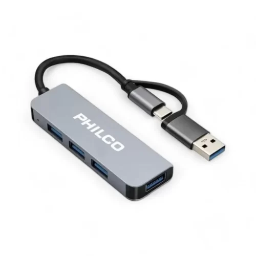 Hub tipo C y USB con 4 usb Philco - Imagen 2