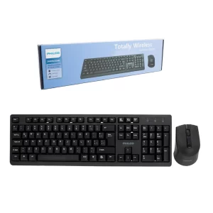 Teclado y mouse inalambrico en español con letra Ñ Philco