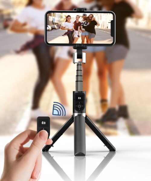 Monopod bluetooth con y control remoto