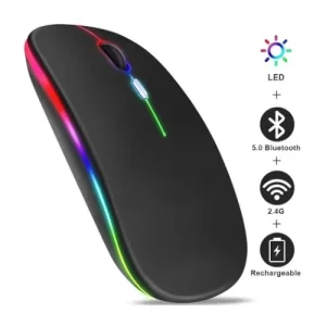 Mouse Bluetooth y usb recargable para TABLETS, MACBOOKS, PC, SMART TV