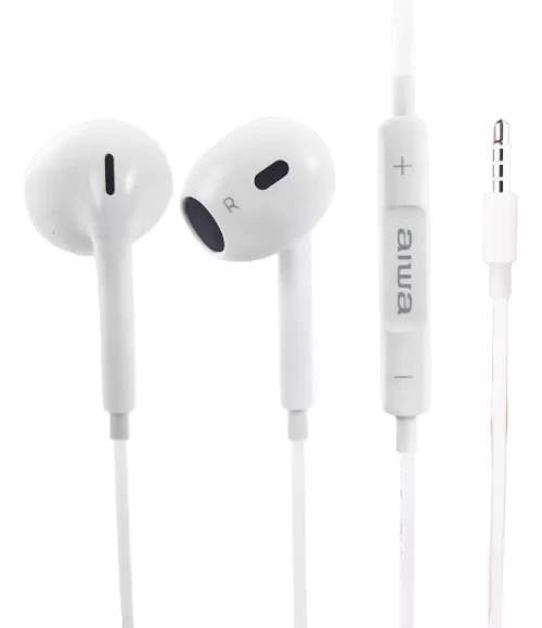 Audífono con manos libres Aiwa in-ear Conector 3.5mm I112