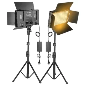 Foco LED con luz fría y cálida fotografia