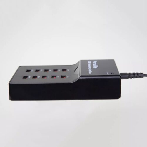 Cargador con 10 puertos USB con enchufe - Imagen 4