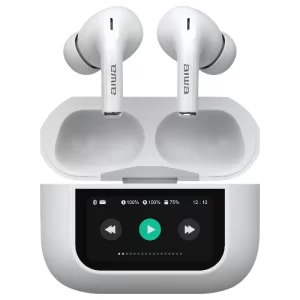 Audifonos con cancelación de ruido pantalla táctil bajos profundos