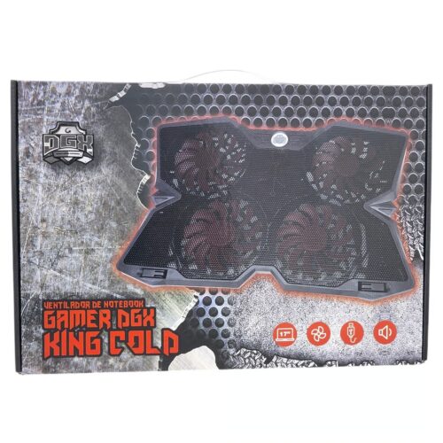 Ventilador para notebook gamer DGX King Cold - Imagen 2