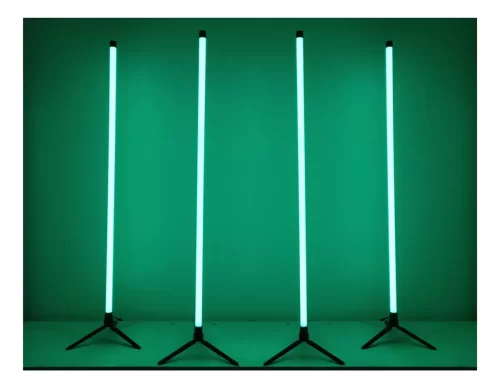Tubo LED RGB de piso control remoto y aplicación en el celular - Imagen 8