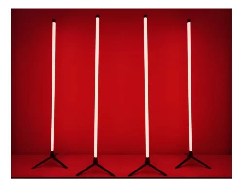 Tubo LED RGB de piso control remoto y aplicación en el celular - Imagen 3