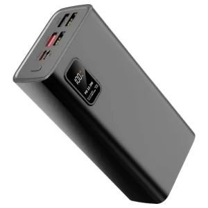 Batería externa de 40,000 mAh power bank de carga rápida 22.5w