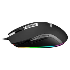 Mouse gamer Philips 8 botones alámbrico