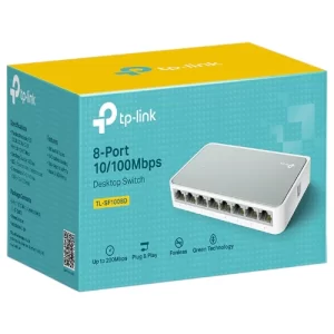 Switch de red 8 puertos SF-1008D TpLink 10-100