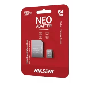 Micro sd 64Gb con adaptador Hiksemi de HiIkvision