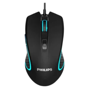 Mouse gamer Philips 6 botones alámbrico