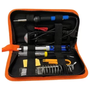Kit de soldadura con bolso cautín regulable 60W