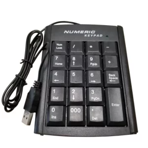 Teclado numerico con conexión por usb