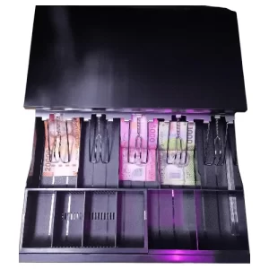 Caja para dinero de seguridad electrónica con llave