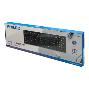 Teclado inalámbrico Philco en español con letra Ñ