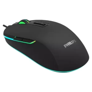 Mouse gamer Philips 7 botones alámbrico