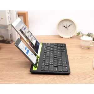Teclado bluetooth inalámbrico universal Smartv TV, Tablets, PC, Google tv, android 2 canales de bluetooth