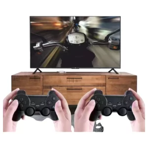 Consola arcade con 2 joystick inalámbricos