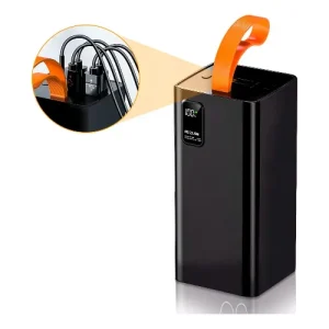 Batería Externa Power Bank de 40,000 mAh Carga Rápida 22.5W