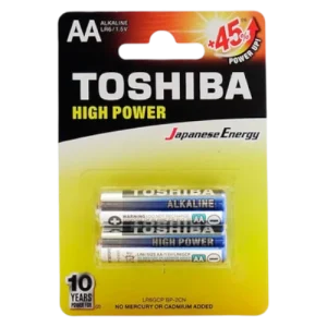Pila Toshiba AA Alcalina (Par)