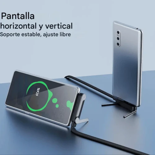 Cable con Soporte USB-C a USB-C 66W Vidvie - Imagen 3